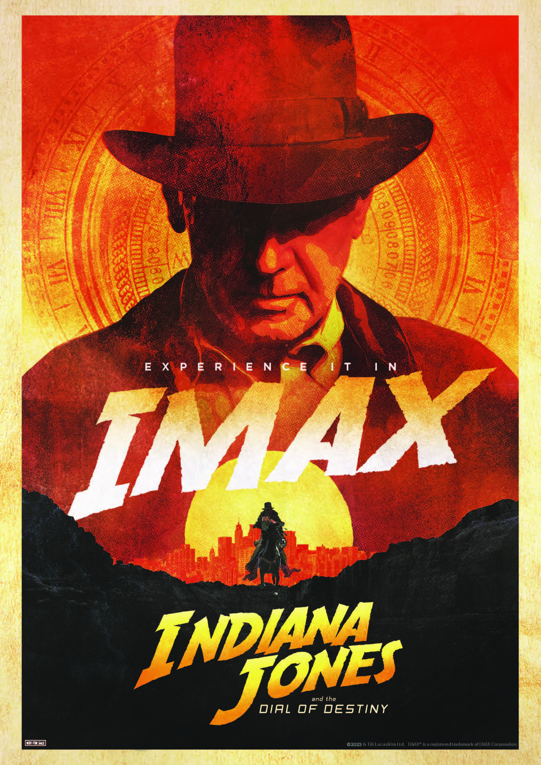 インディ ジョーンズ IMAX ステッカー INDIANA JONES - 洋画