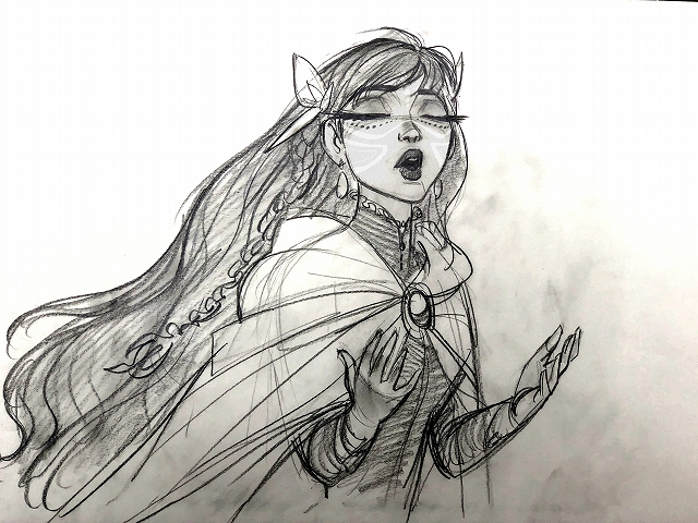 映画新着情報 アナ雪 キャラクターデザイナーがインターネット世界 U の歌姫ベルをデザイン 竜とそばかすの姫 美しい歌声が胸を打つ最新予告映像も公開 竜とそばかすの姫 関連ニュース